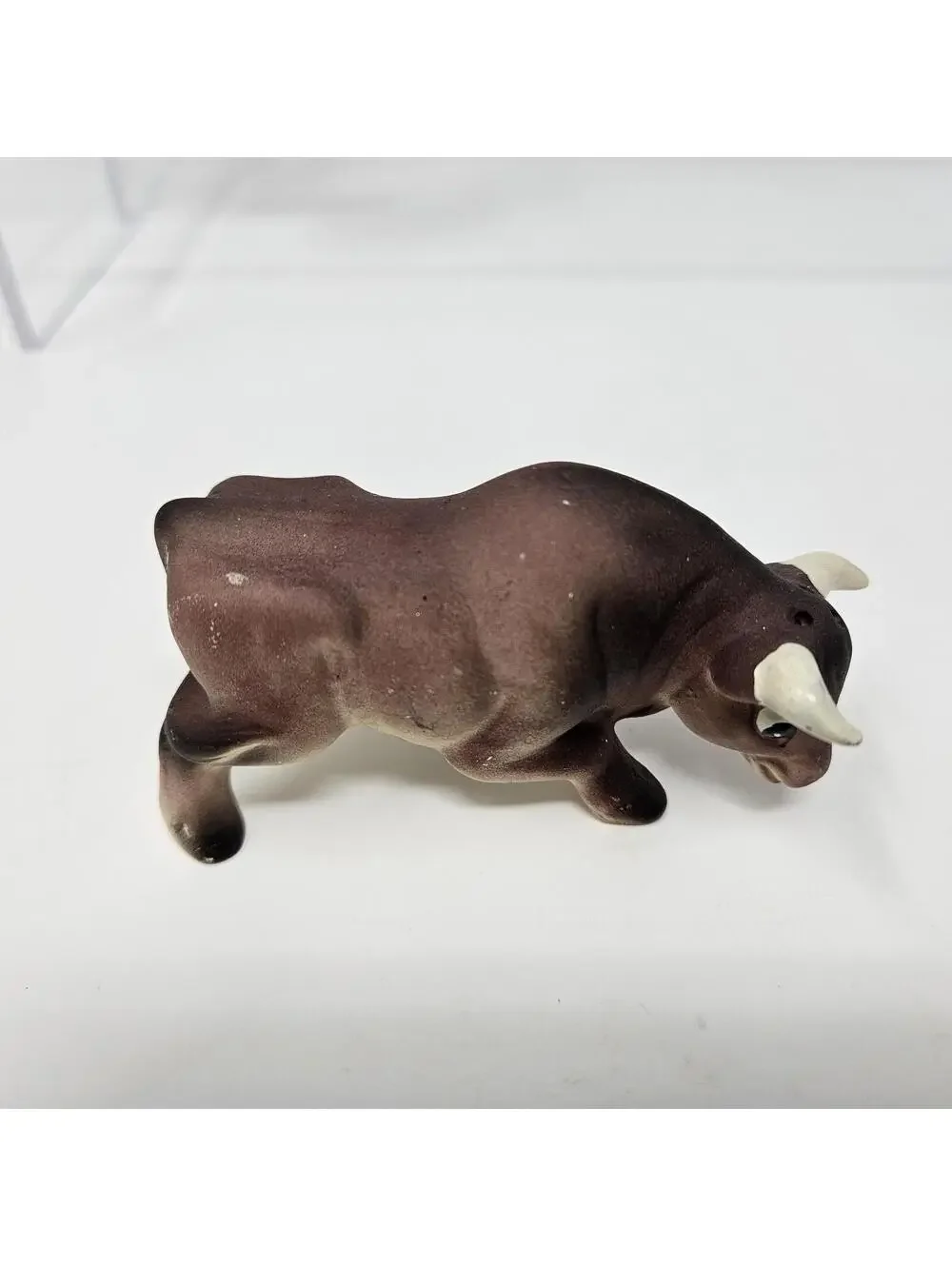Vintage Fighting Bull & Matador Salt Pepper Shaker Set Japan, Toro!